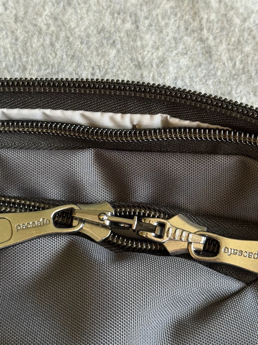 Pacsafe slate Crossbody Sling Bag - Anti-Theft - Picture 6 of 7